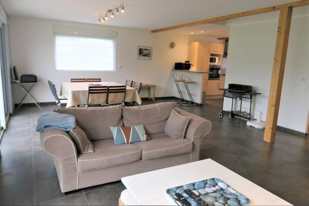 Belle Maison En Bois Perros - La Lande Bagian luar foto